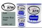 Preview: Audi, Aviator Blue Pearl, LX5N / U0: 1L Lackdose + 1L Klarlack + 500ml Härter - Set, von ATW Autoteile West.